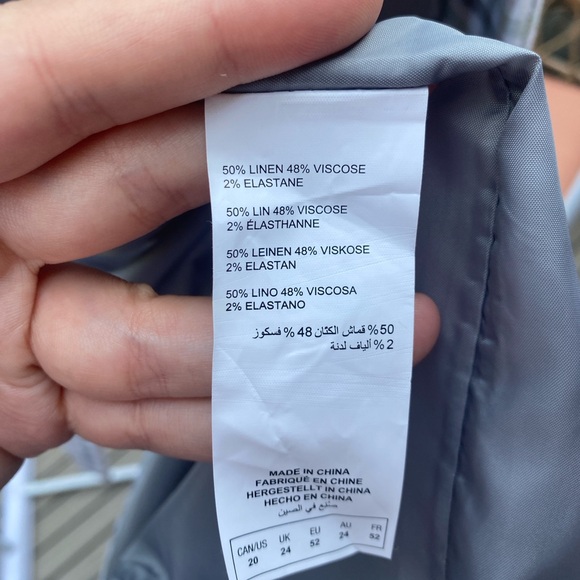 Addition Elle Plaid Boyfriend Blazer Plus Size Pastel Colours - Picture 10 of 11